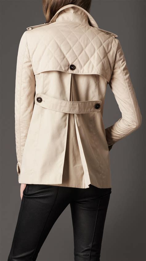 womens burberry trench coats short sleeve